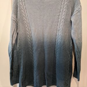 American Eagle blue ombre sweater